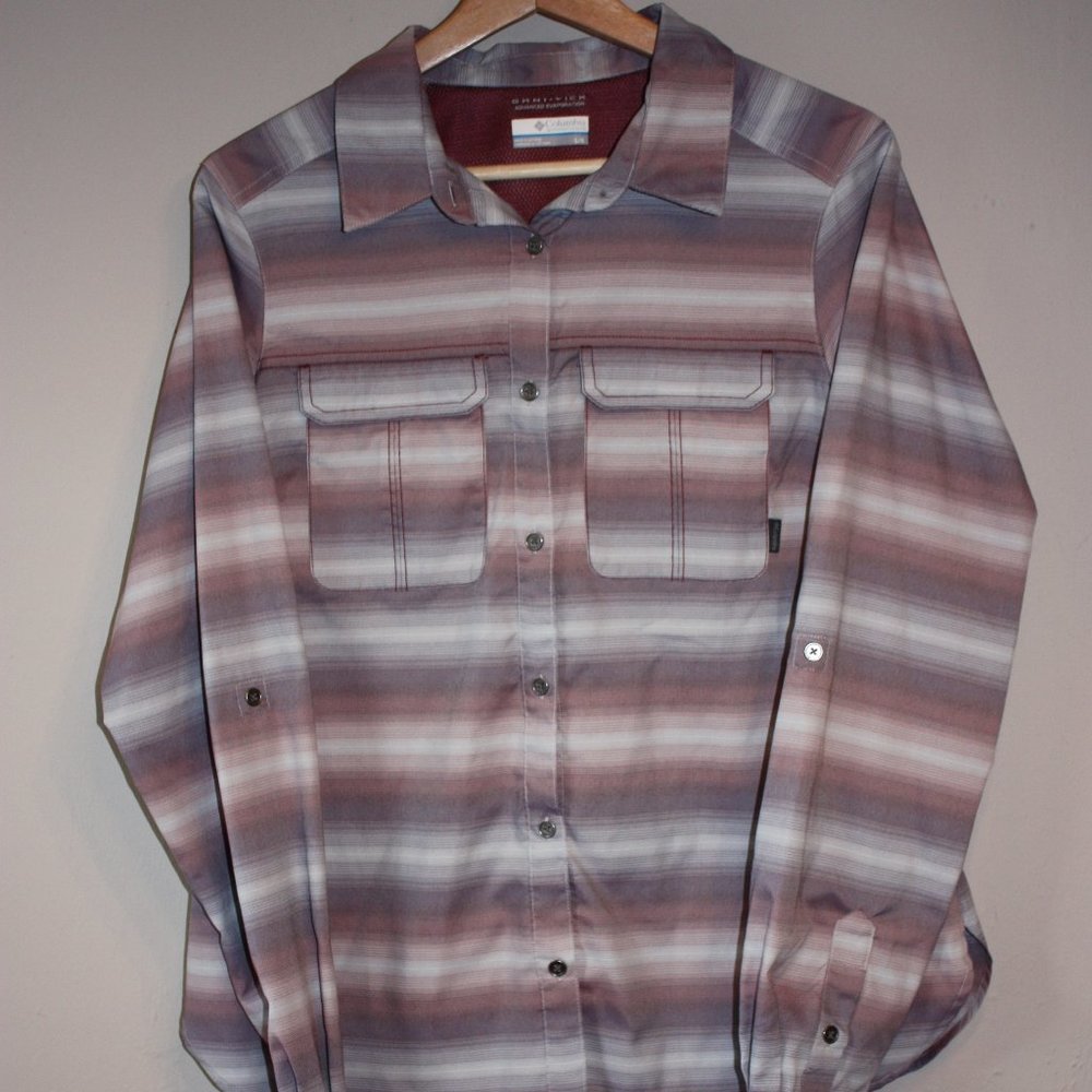 Columbia Pilsner Lodge Stripe Omni Wick Shirt